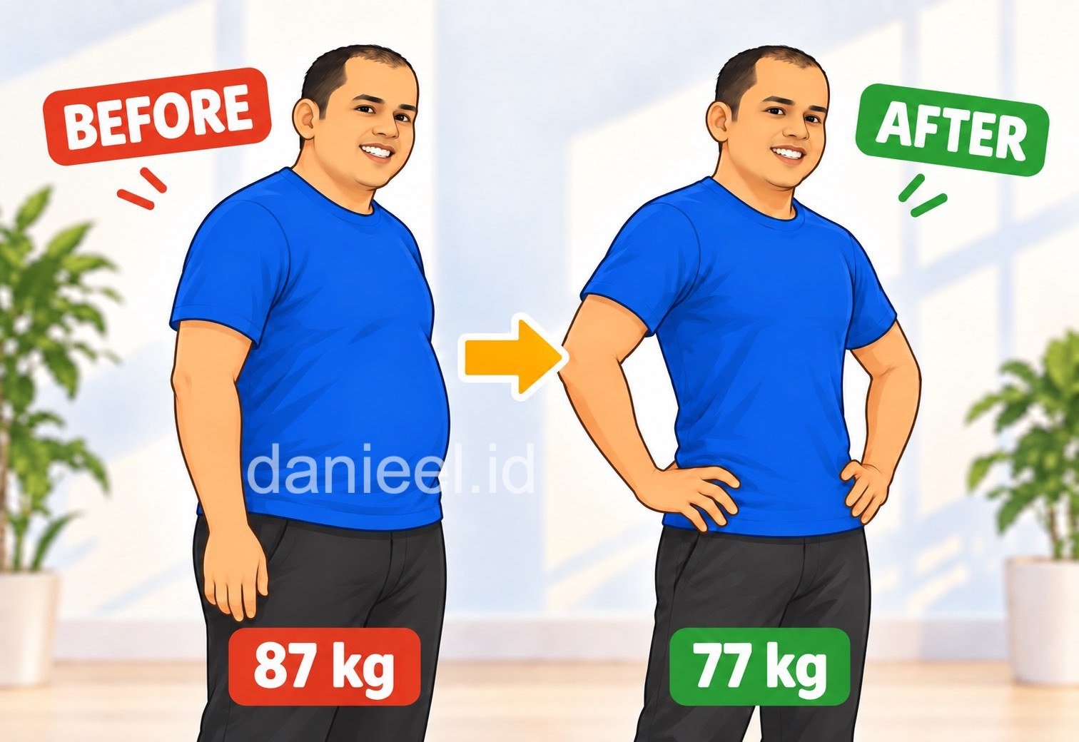 Diet, turun 10 Kg dalam 6 Bulan
