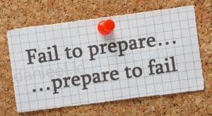 fail to prepare
