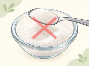 reducing added sugar to maintain weight