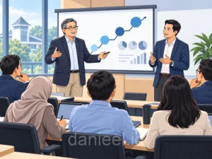 Akademisi dan praktisi berbagi teori serta pengalaman kepada mahasiswa SMEMBA SBM ITB