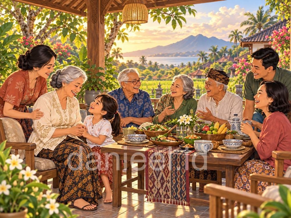 Family and friends support Blue Zone longevity secrets