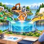 Ilustrasi cara membaca laporan arus kas dari aktivitas operasi, investasi, dan pendanaan perusahaan.