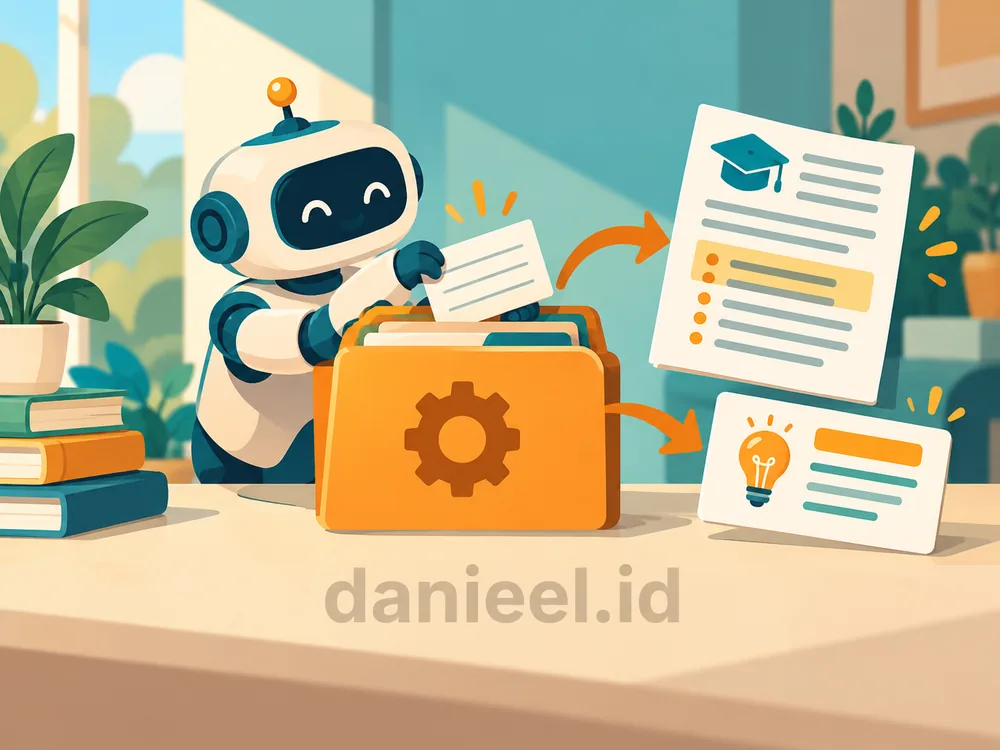 Asisten AI menggabungkan instruksi skill dengan kebutuhan khusus dari prompt terbaru
