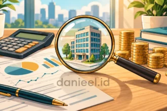 Valuasi saham melalui pemeriksaan laporan keuangan, arus kas, dan nilai bisnis perusahaan.